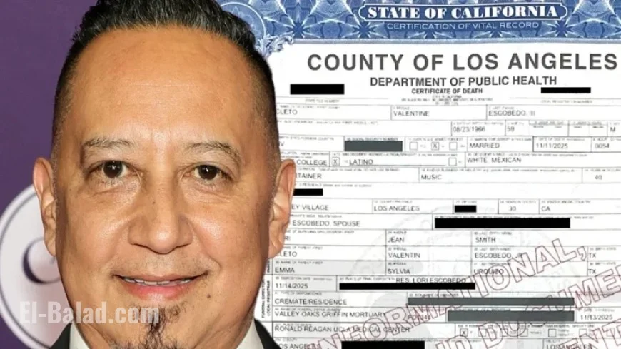 Jimmy Kimmel’s Band Leader Cleto Escobedo III’s Cause of Death Revealed