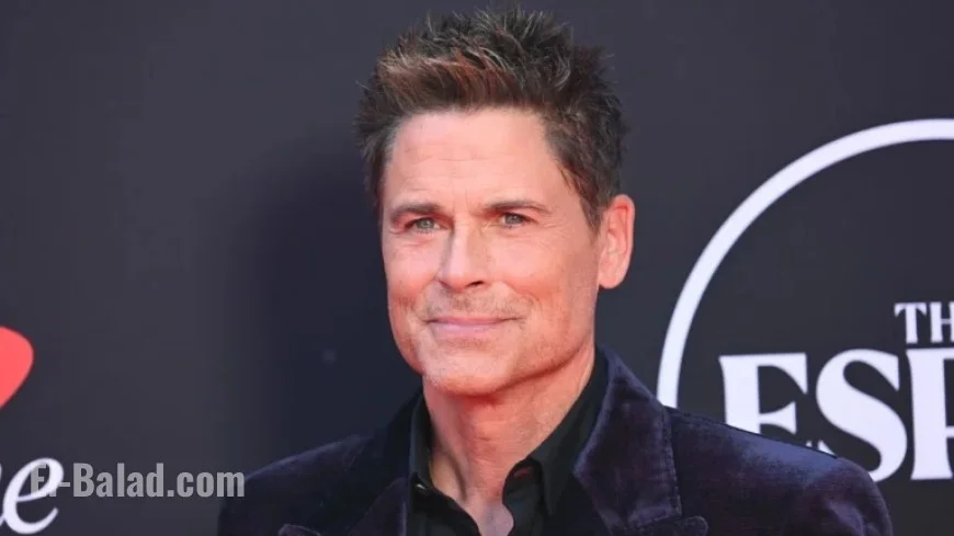 Rob Lowe’s Christmas Tree Embraces Elegant White and Silver Theme