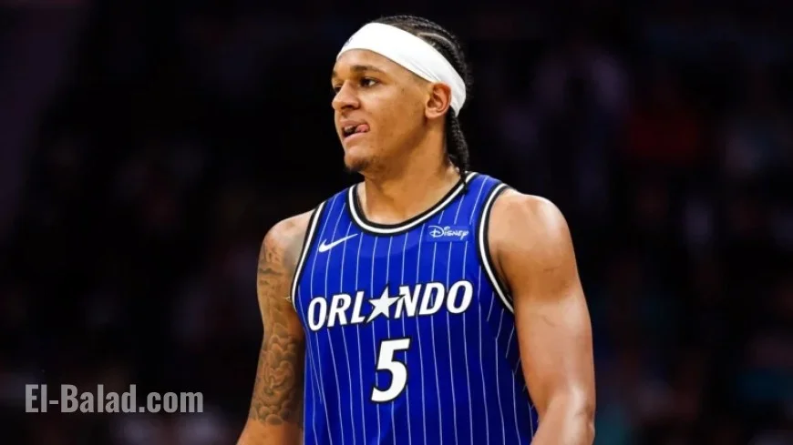 Magic’s Paolo Banchero Sidelined with Groin Strain; Return Timeline Pending