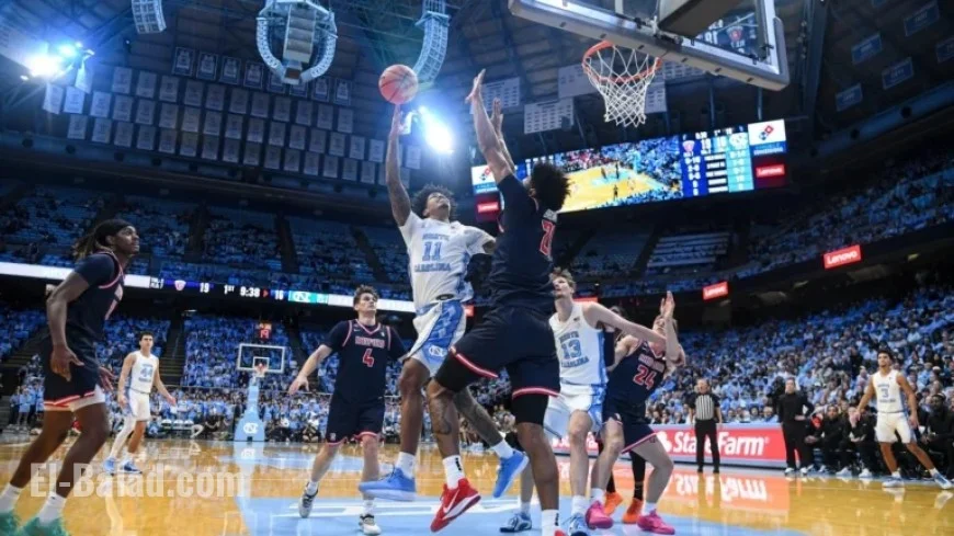 UNC Men’s Basketball Faces NC Central on Friday Night