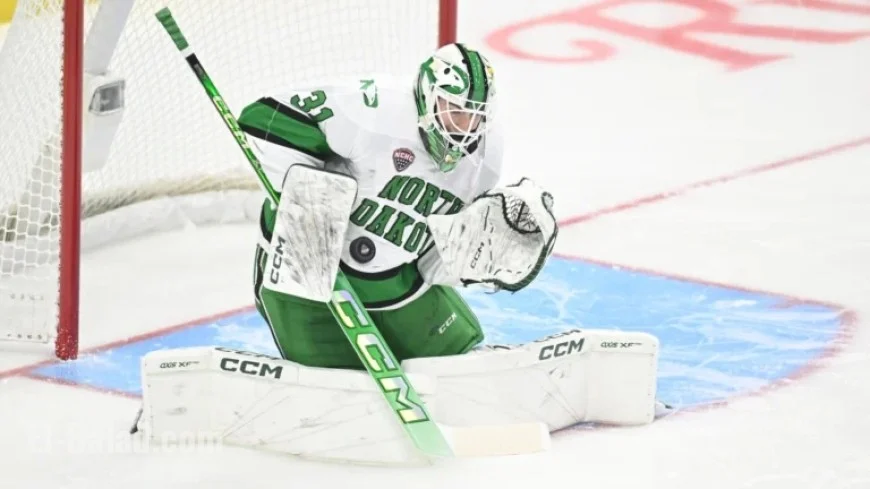 UND to Rotate Goalies Against Former Team of Gibson Homer