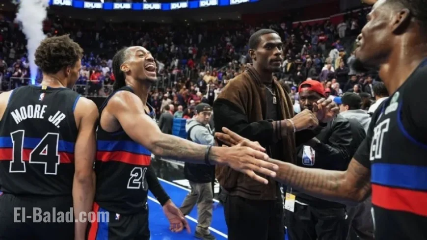 Pistons Defeat 76ers for Ninth Consecutive Victory Without Key Players