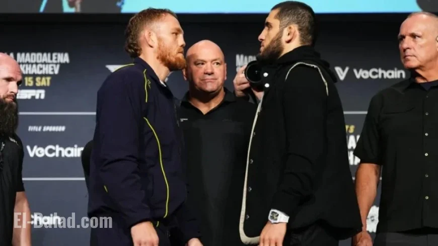 Della Maddalena Stumbles at UFC 322 Weigh-In; Brazilians Pass Smoothly