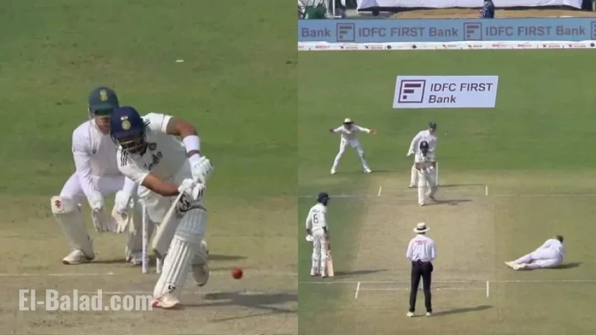 Simon Harmer’s Brilliant Catch Dismisses Dhruv Jurel; South Africa Rallies on Day 2