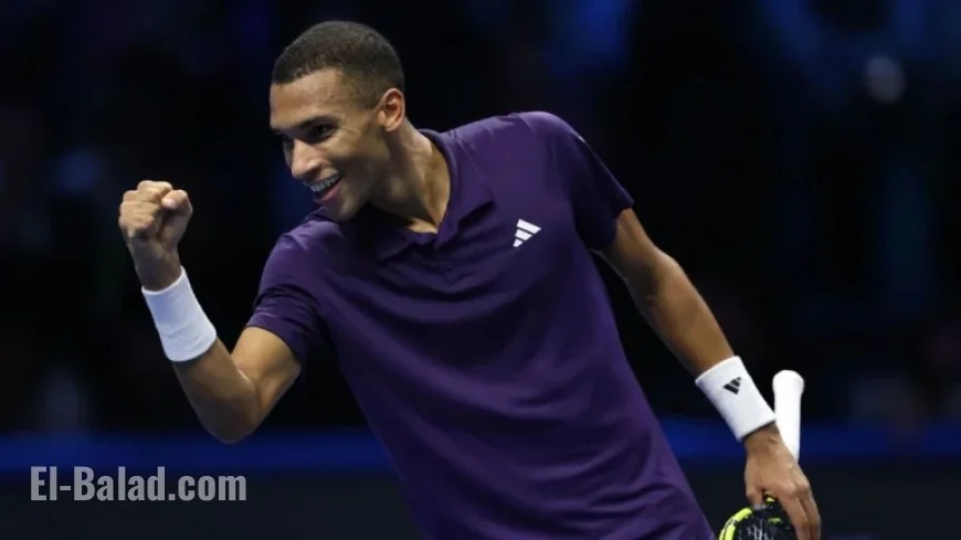 Auger-Aliassime Reaches ATP Finals Semifinals