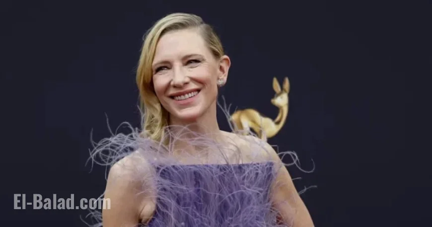 Cate Blanchett Stuns in Controversial Plant-Based Dress