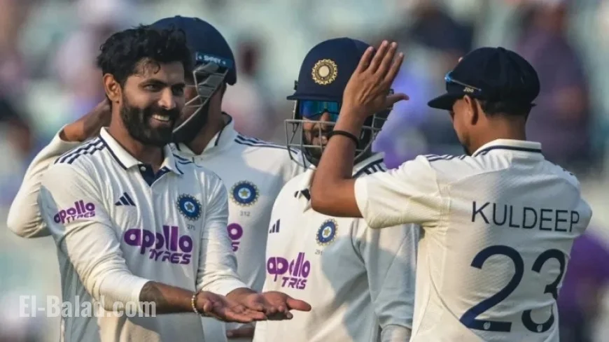 India Eyes Victory After 15-Wicket Day on Challenging Eden Gardens Pitch