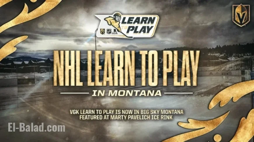Vegas Golden Knights Launch NHL Learn to Play in Big Sky, Montana
