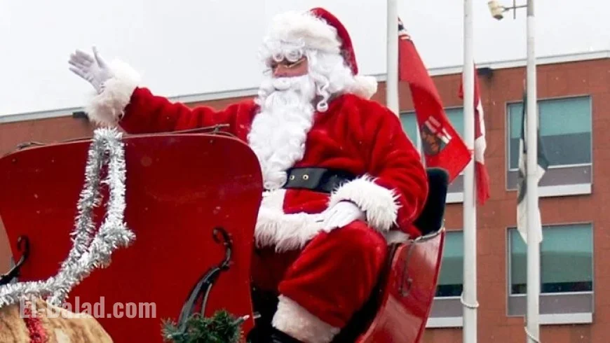 Santa Claus Visits Waterloo Region This Weekend
