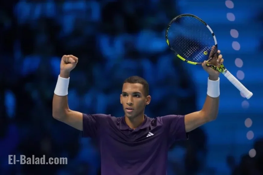 Auger-Aliassime Reaches ATP Finals Semis After Upsetting Zverev