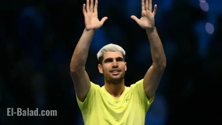 World No. 1 Alcaraz Advances Halfway in ATP Masters Mission