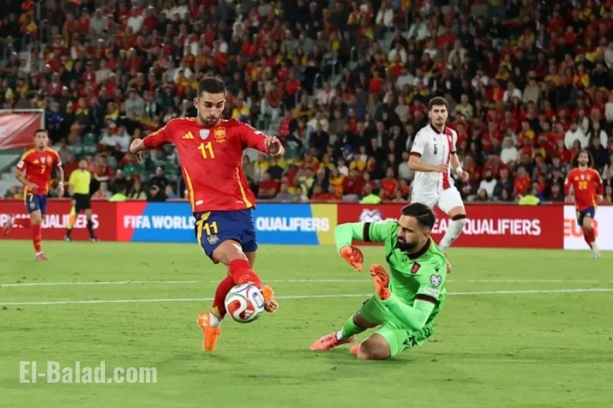 Spain Includes Two Barcelona Stars in Starting Lineup Against Georgia