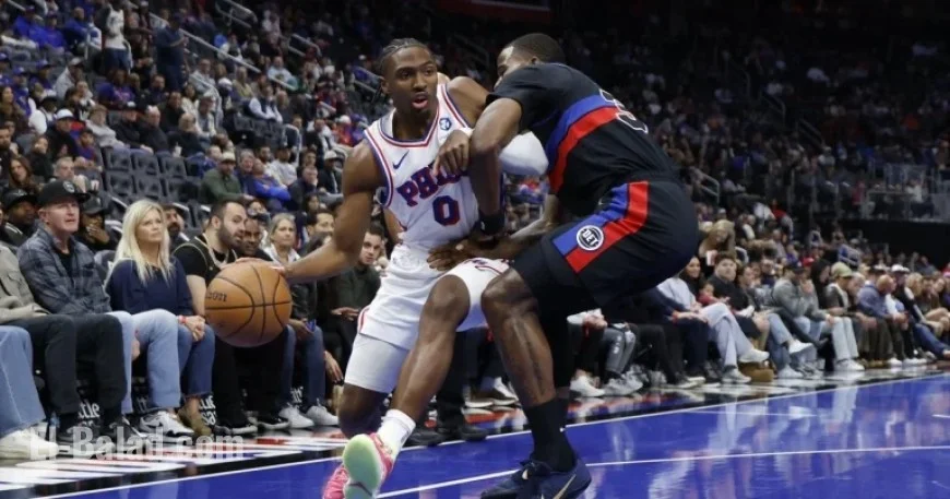 Sixers Struggle Offensively Late, Lose Winnable NBA Cup Game to Pistons