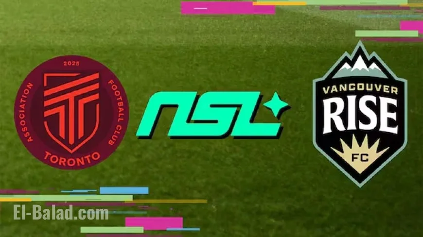 NSL Final Showdown: AFC Toronto Faces Vancouver Rise FC