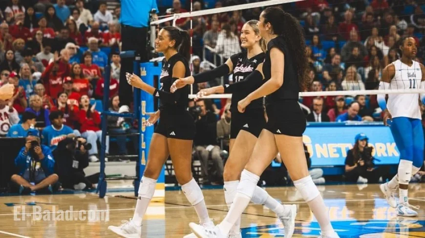Nebraska Overcomes Set Loss to Secure Victory