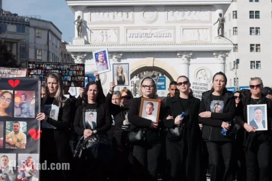 Thousands Rally Before Trial for North Macedonia’s Deadliest Fire