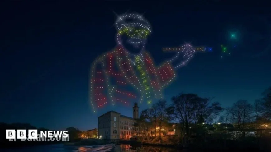 Hockney-Inspired Drone Show in Bradford Canceled Due to Storm Claudia