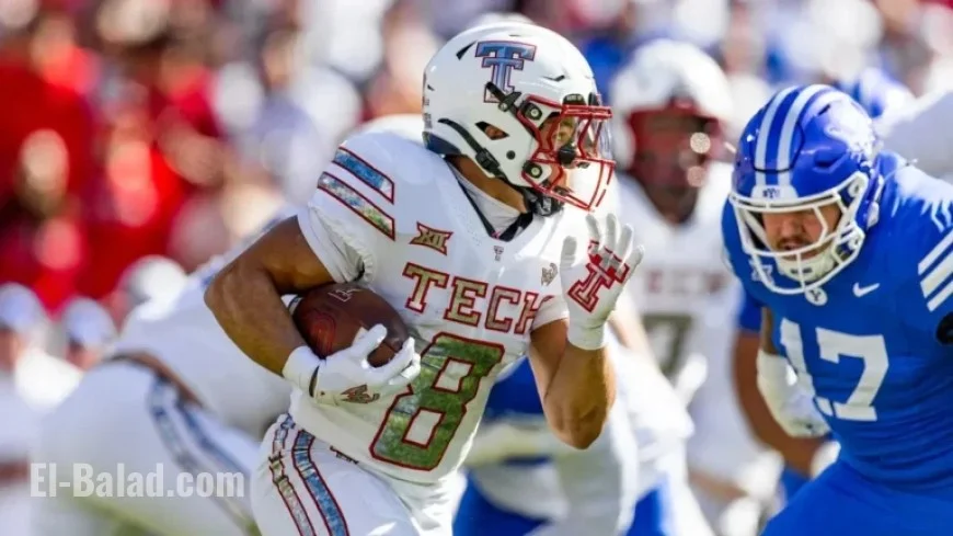 Texas Tech vs UCF: TV Channel, Time, and Big 12 Game Schedule