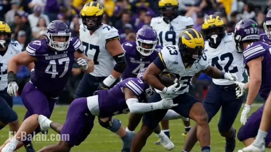 Michigan Football’s Jordan Marshall Exits Game with Shoulder Injury