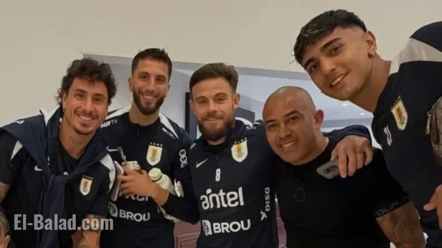 Arévalo Ríos Visits Uruguay Team in Mexico: “More Nervous Off the Field”