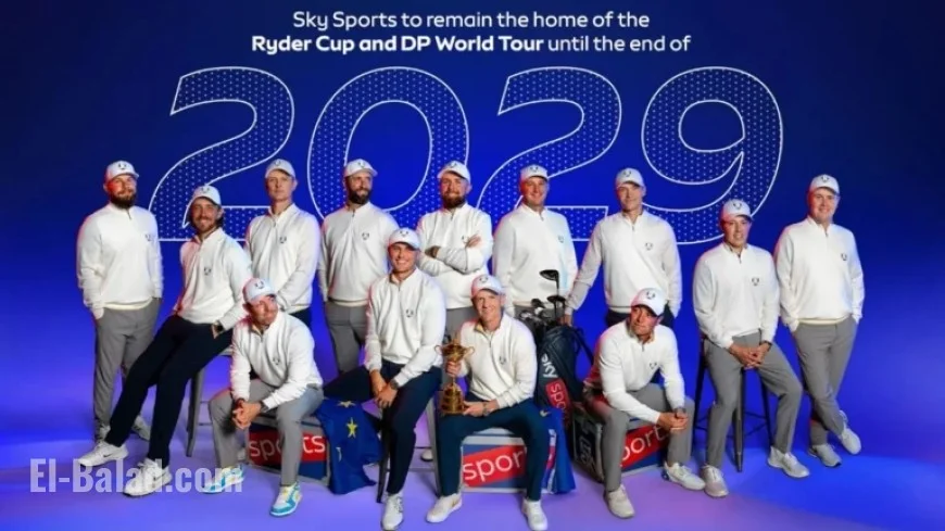 Sky Sports Secures Ryder Cup, DP World Tour Broadcast Rights Until 2029
