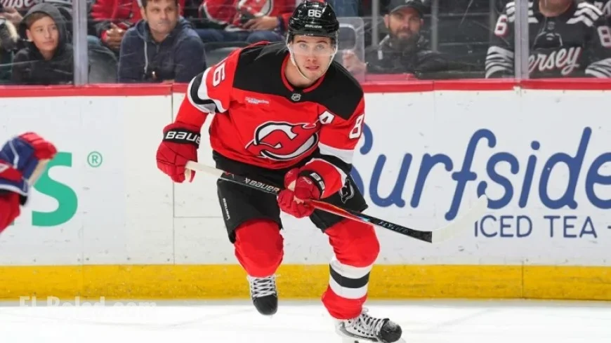 Devils’ J. Hughes Sidelined for 2 Months Post Finger Surgery