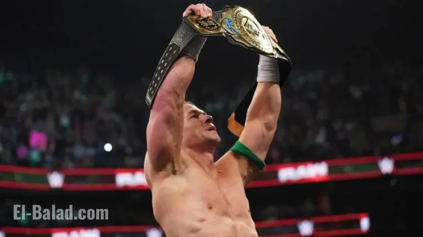 John Cena Overcomes Dominik Mysterio to Claim Intercontinental Title, Nov. 10, 2025