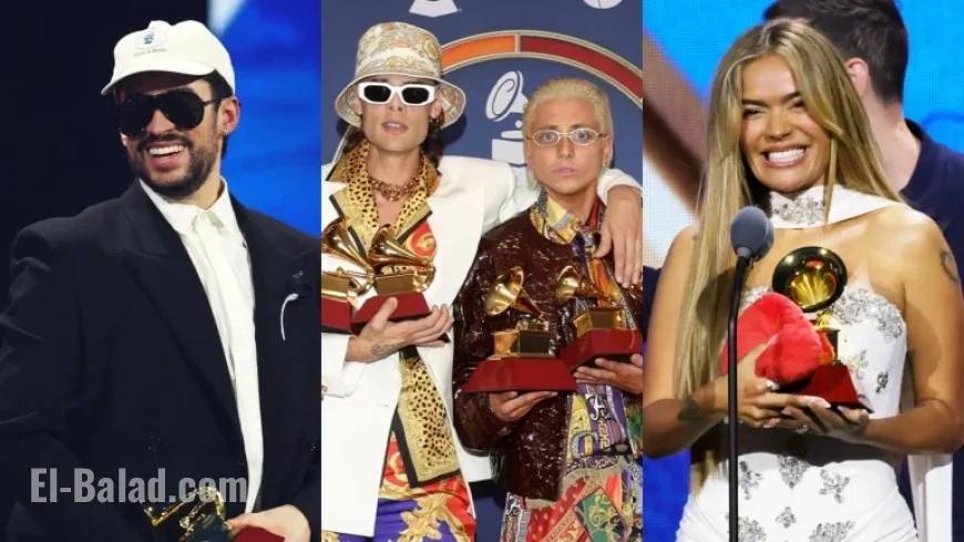 Bad Bunny and Karol G Shine: Night’s Best Moments