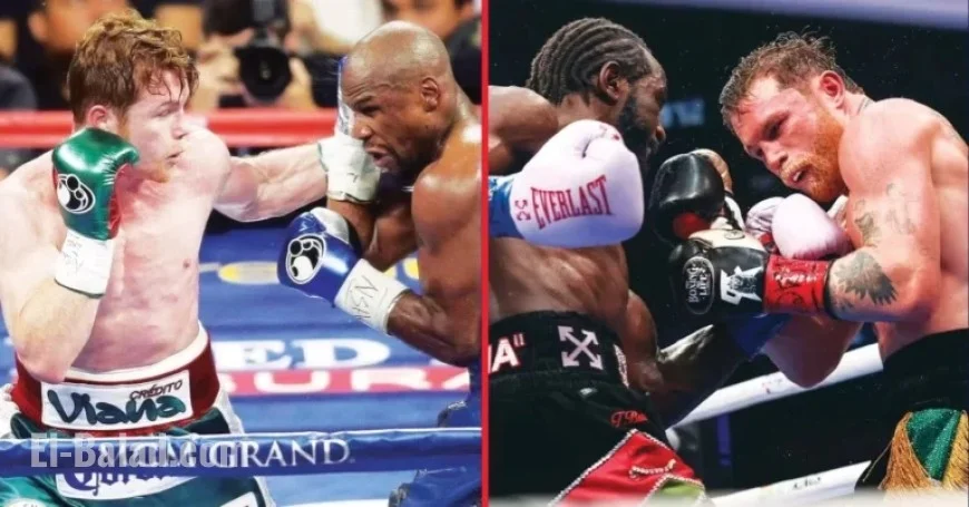 Canelo Compares Mayweather and Crawford’s Boxing Skills After Defeats