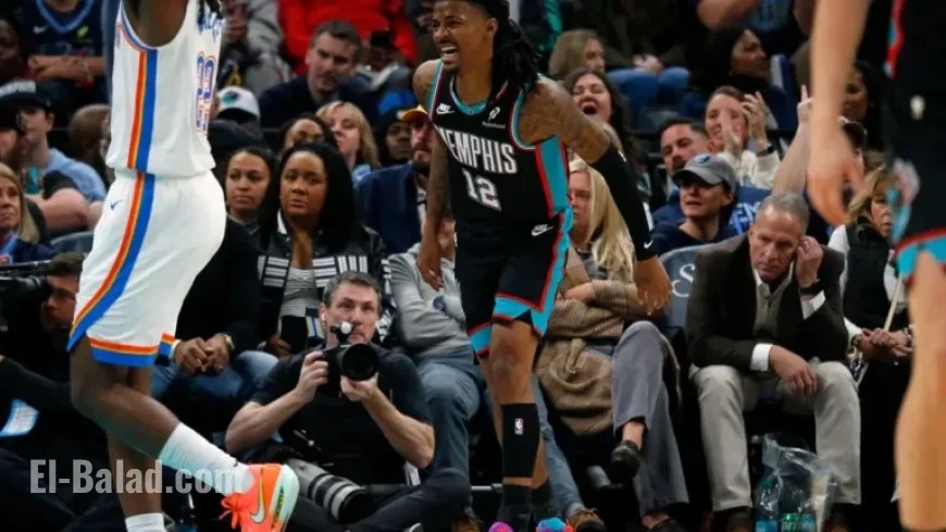 Ja Morant Exits Grizzlies Game Against Cavs Due to Calf Soreness