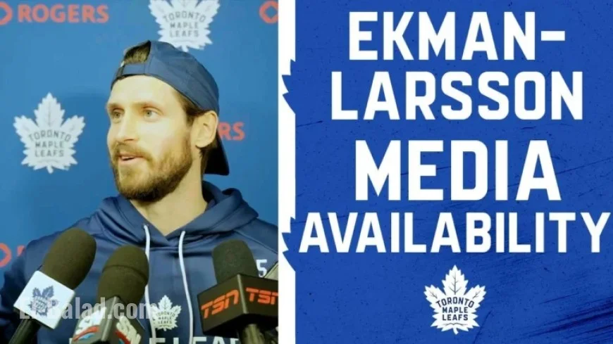 Oliver Ekman-Larsson Prepares for Game Against Chicago Blackhawks