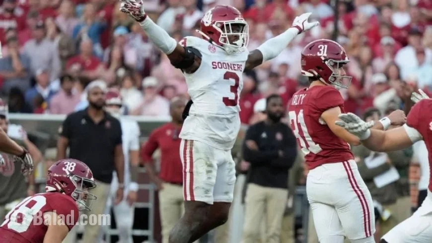 Oklahoma Defense Dominates in Victory Over No. 4 Alabama