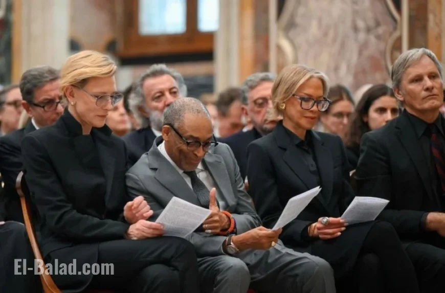 Cate Blanchett and Spike Lee Meet Pope at Vatican