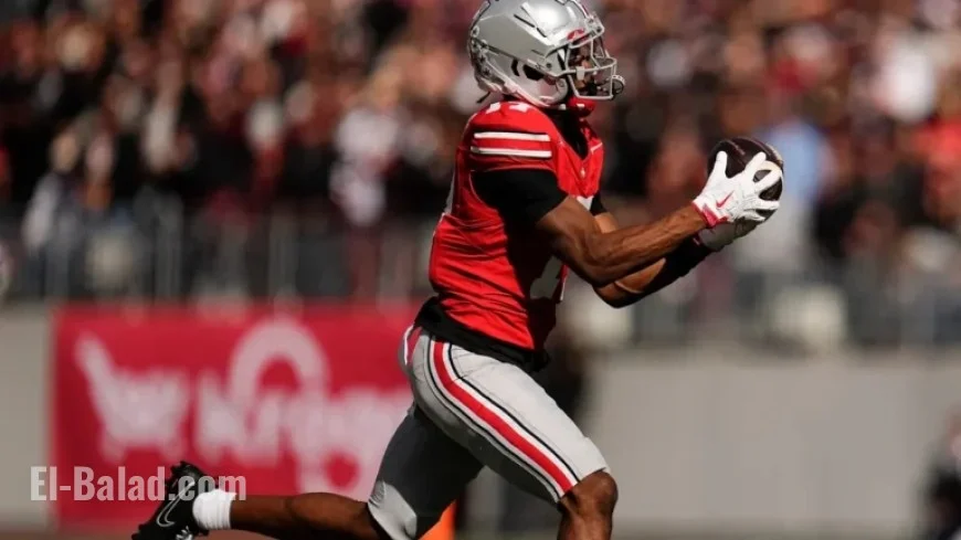 Ohio State WR Carnell Tate to Miss UCLA Game Due to Injury