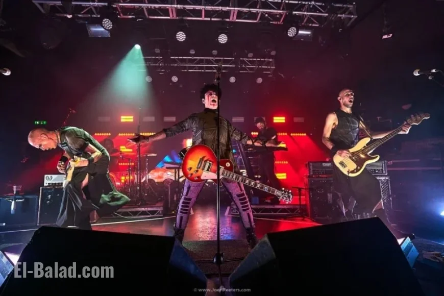 Electric Dreams Meet Leather Jackets in Fashion Fusion