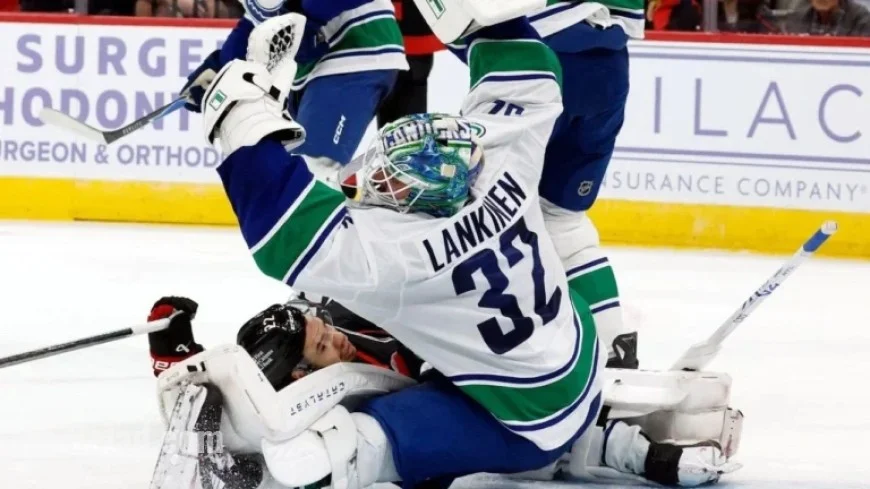 Lankinen’s Performance Secures Crucial Point for Desperate Canucks