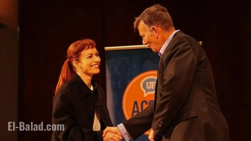 “Severance Star Britt Lower Fills UF Auditorium at Speaker Event”