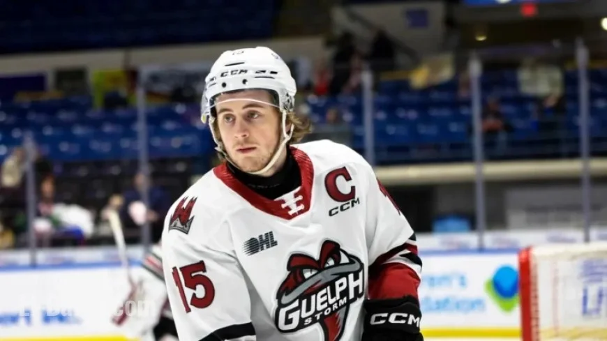 Undrafted Guelph Storm Captain Debuts in NHL with Vegas