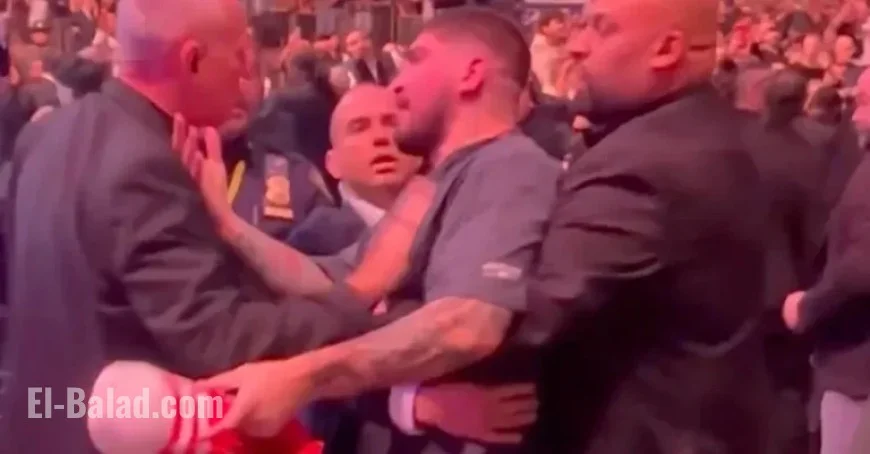 Massive Brawl Erupts at UFC 322 with Danis and Nurmagomedov Involved