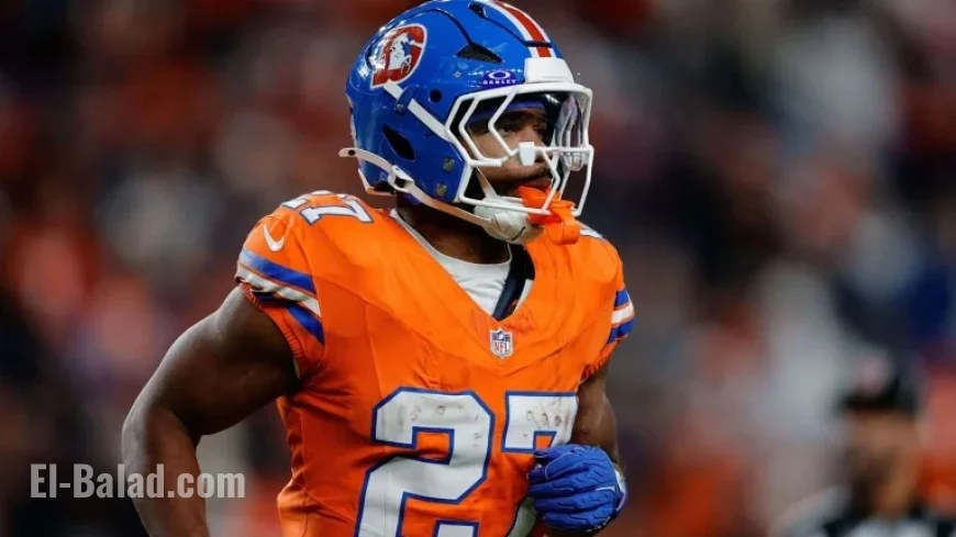 Broncos Sideline RB J.K. Dobbins on Injured Reserve