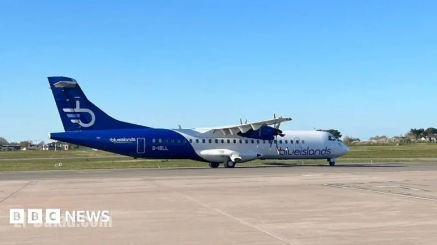 Aurigny and Loganair Rescue Stranded Blue Islands Passengers