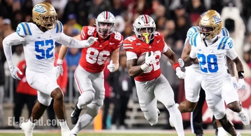 Ohio State Overwhelms UCLA 48-10, Extends 2025 Record to 10-0