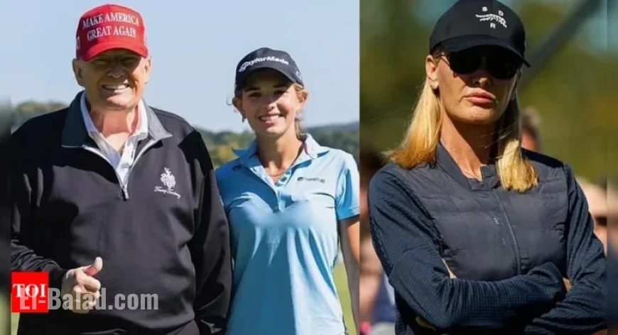 Kai Trump’s LPGA Debut Shines with Anna Kournikova’s Brother and Vanessa Trump’s Support