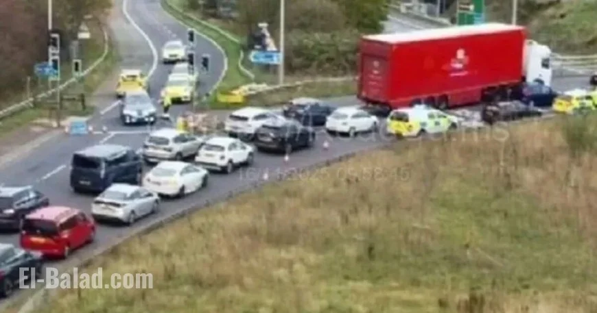 M6 Closes After Serious Pedestrian Crash in Cheshire