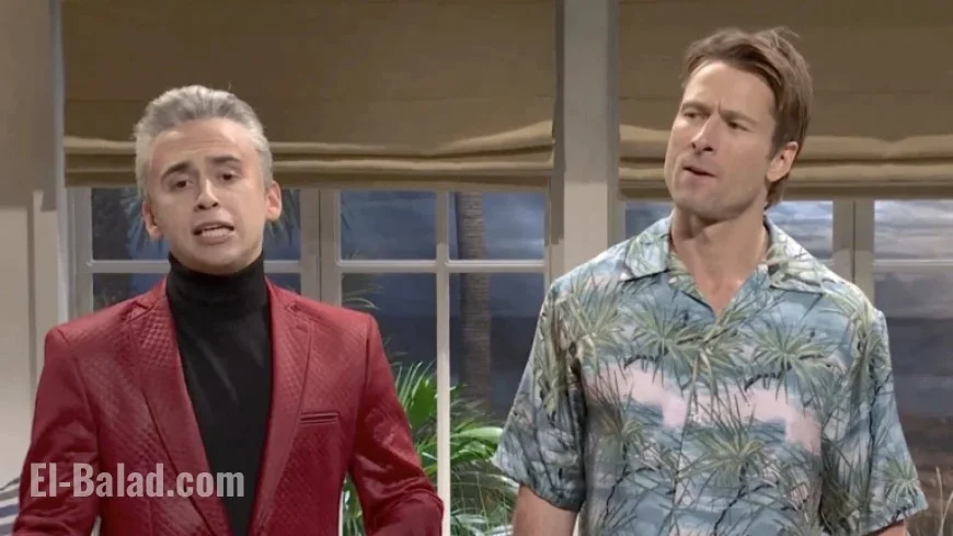 Marcello Hernández’s Hilarious Sebastian Maniscalco Impression Disrupts Bachelor Party on SNL