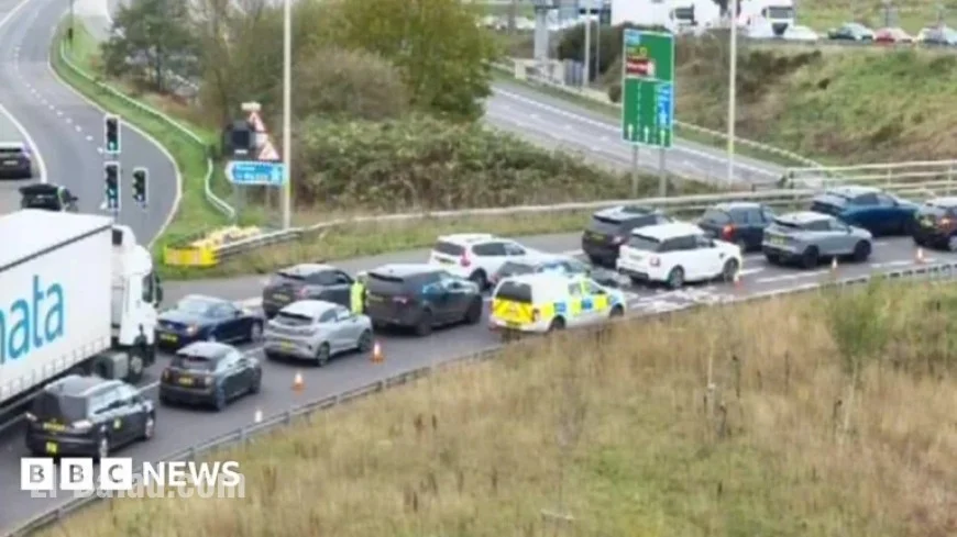 Cheshire’s M6 Closed Both Directions Following Major Crash