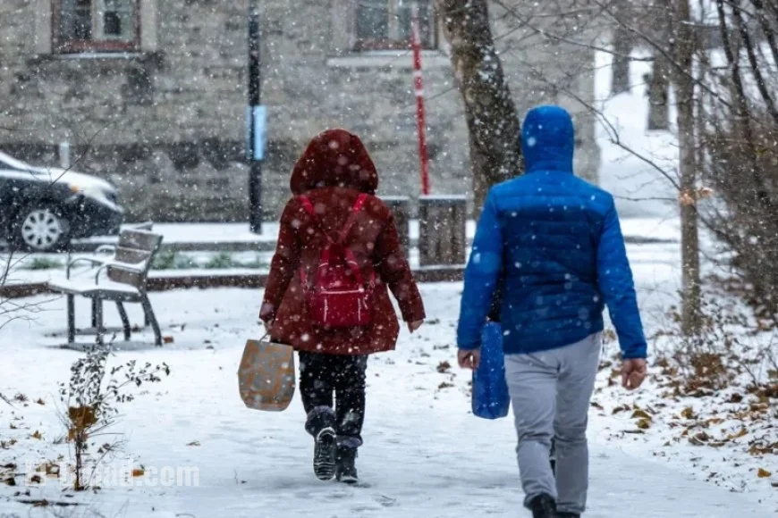 Snow Replaces Freezing Rain in Several Québec Areas