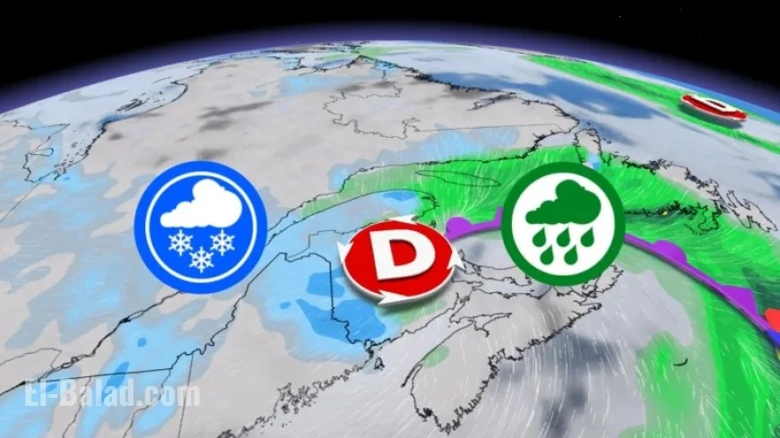 Snow Continues, Ending with Rain in These Areas