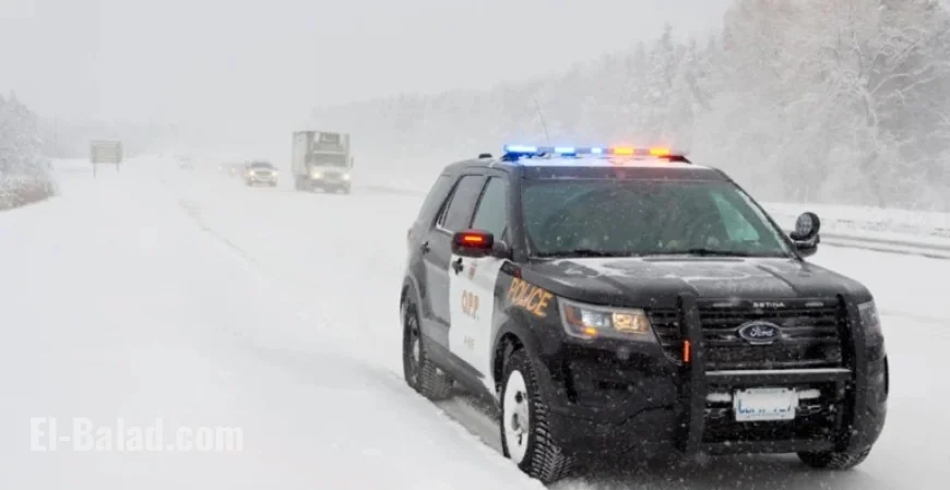 Southern Ontario Faces Travel Disruptions from Heavy Snow and Strong Squalls