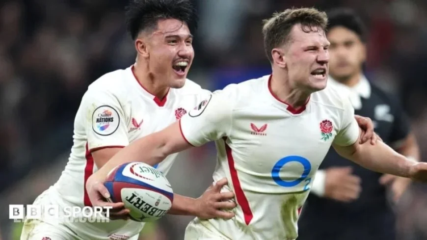 England Triumphs 33-19 Over New Zealand in Thrilling Comeback Victory